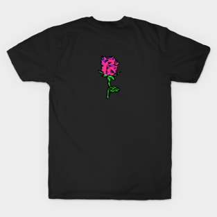 Pink rose T-Shirt